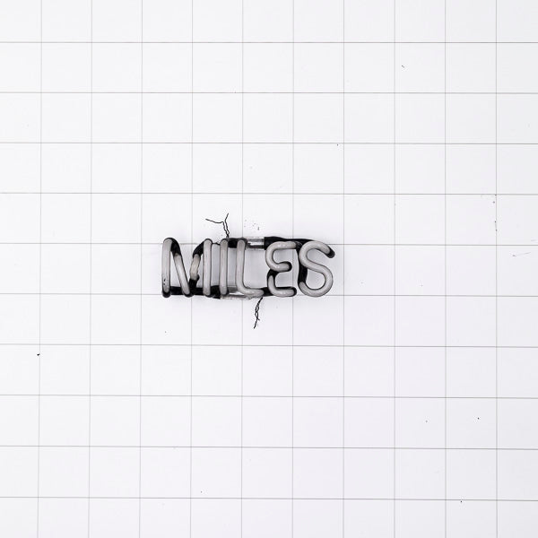 MILES Single Stroke Word Unit for From Miles Away Neon Sign Replacement Tube