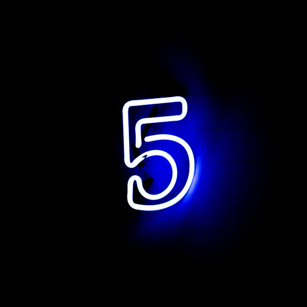5 for Colt 45 Double Stroke Word Unit Neon Sign Replacement Tube