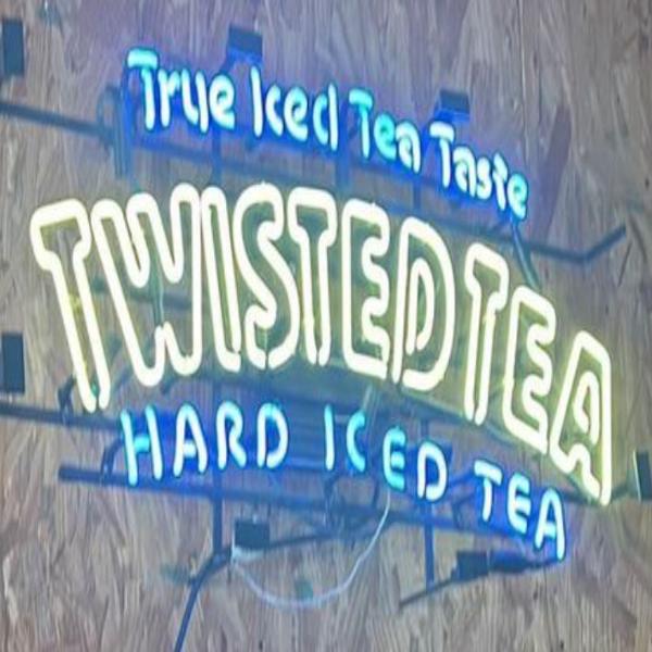 True Iced Single Stroke Word Unit for TWISTED TEA Neon Sign Replacement Tube