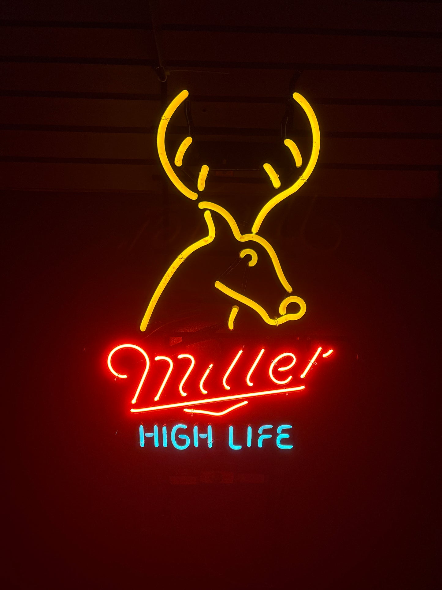 Deer Head and Antler unit for Miller High Life Replacement Tube - Neon Sign Part