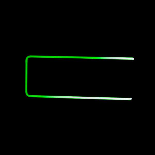 Border Left or Right for Tsingtao Neon Sign Replacement Tube