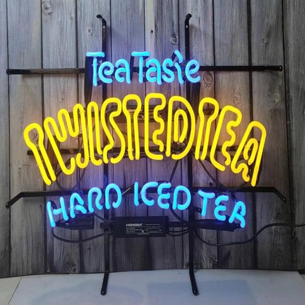 ED TEA Single Stroke Word Unit for TWISTED TEA Neon Sign Replacement Tube