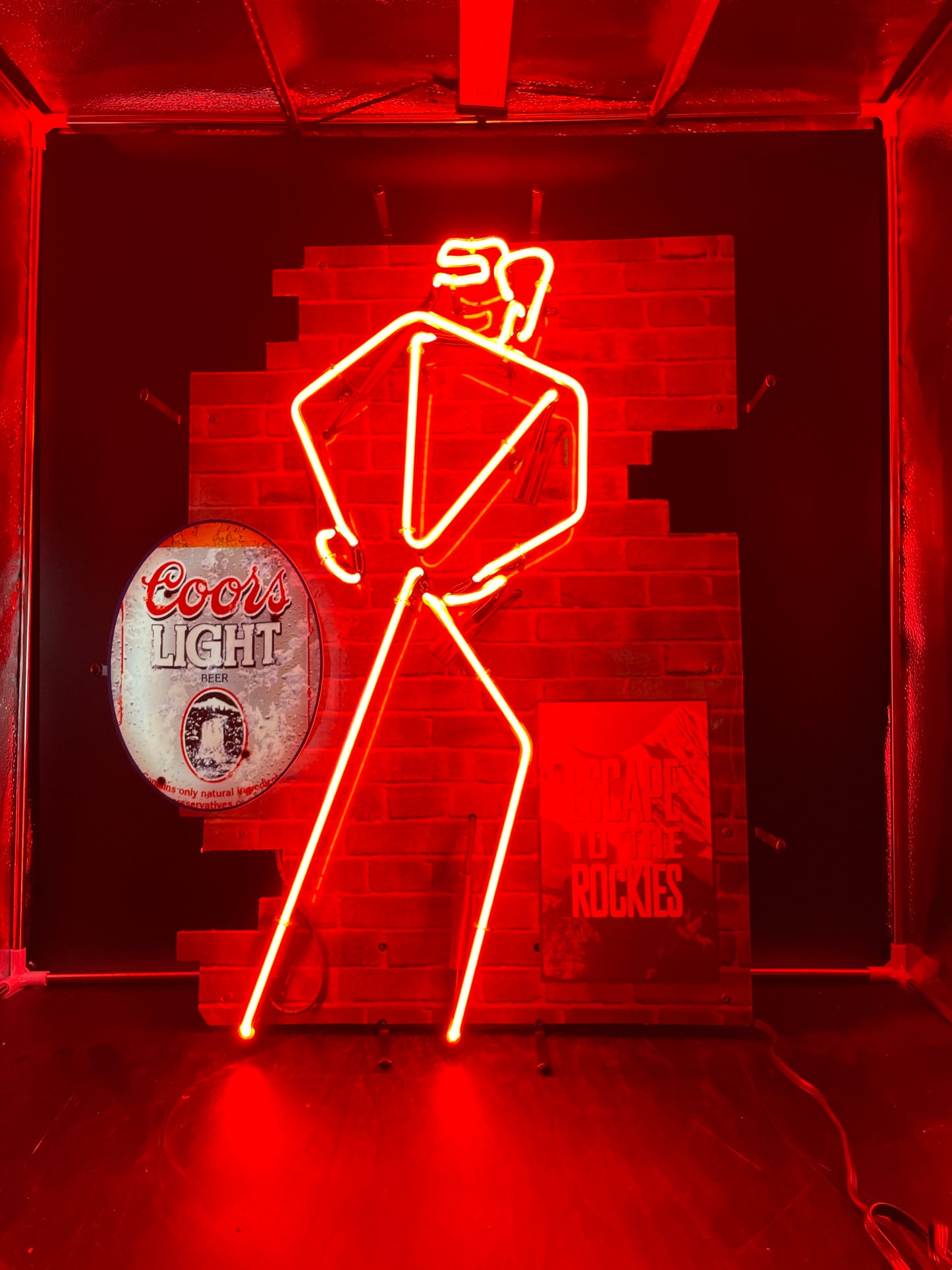 Back Light / Grid for Coors Big Man Replacement Tube - Neon Sign Part