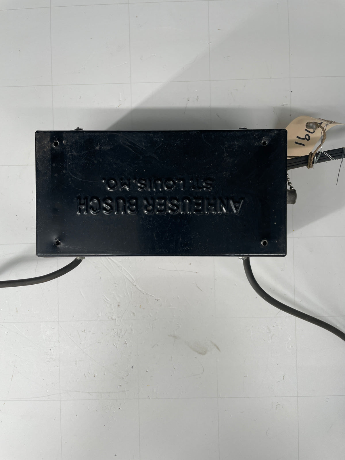 Franceformer Vintage Core & Coil Neon Sign Replacement Transformer – 9Kv Embossed Anheuser Busch Front