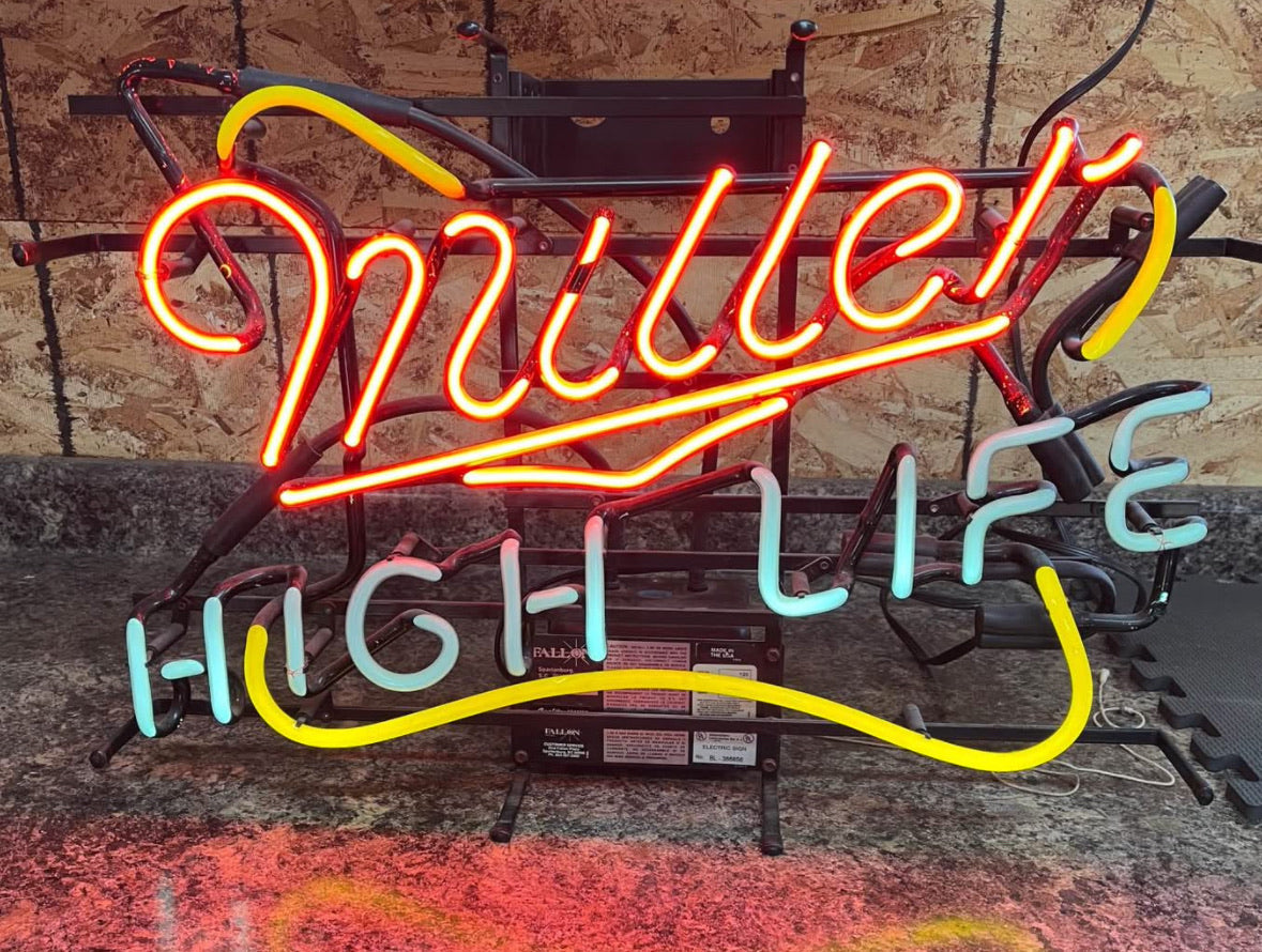 Yellow Border for Miller High Life Replacement Tube - Neon Sign Part