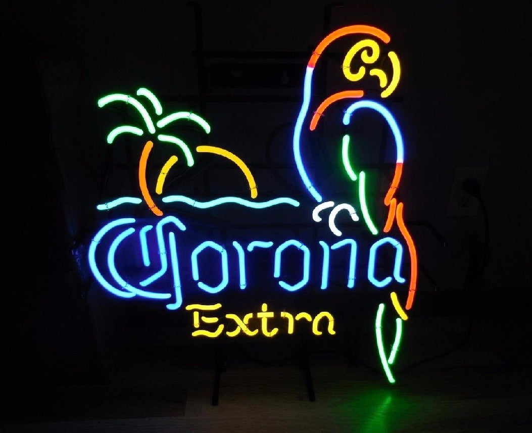 Parrot Bird Border unit for Corona Extra Replacement Tube - Neon Sign Part