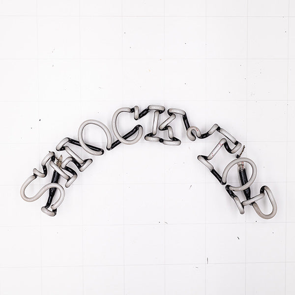 SHOCKTOP ARCHED Sing Stroke Word Replacement Tube - Neon Sign Part Used