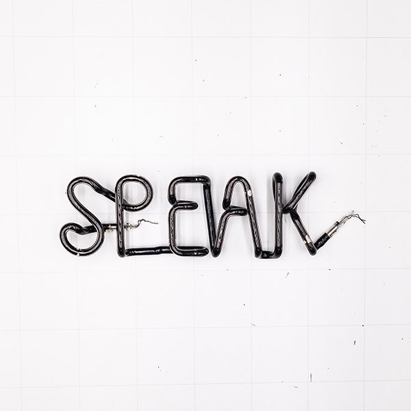 SPEAK Single Stroke Word Unit Replacement Tube - Neon Sign Part Used
