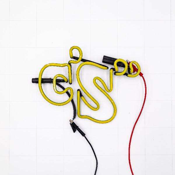 CS Single Stroke Word Unit Replacement Tube - Neon Sign Part Used