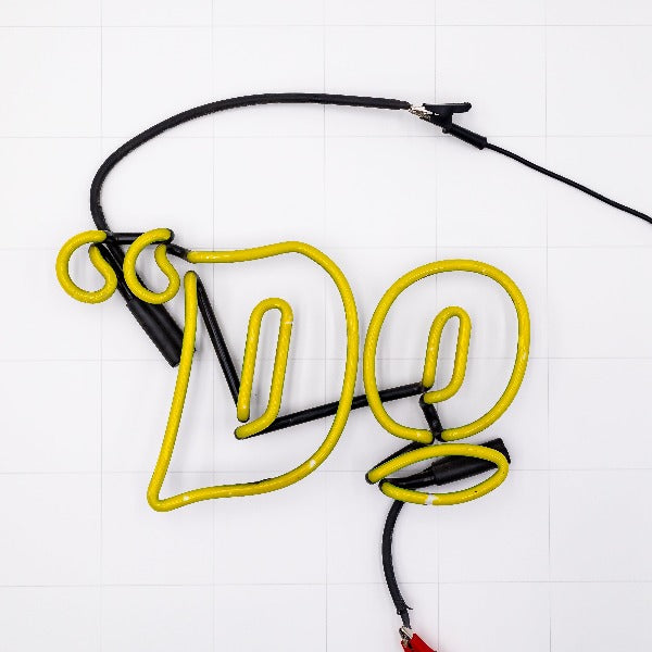DO Double Stroke Word Unit Replacement Tube - Neon Sign Part Used