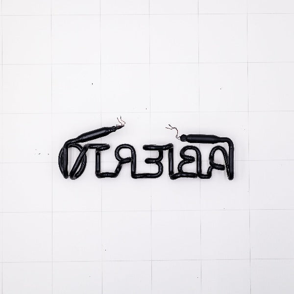 ABIERTO Single Stroke Word Unit Replacement Tube - Neon Sign Part Used