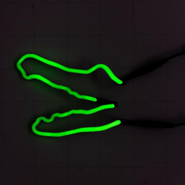 Alligator Mouth for Bud Light Replacement Tube - Neon Sign Part Used