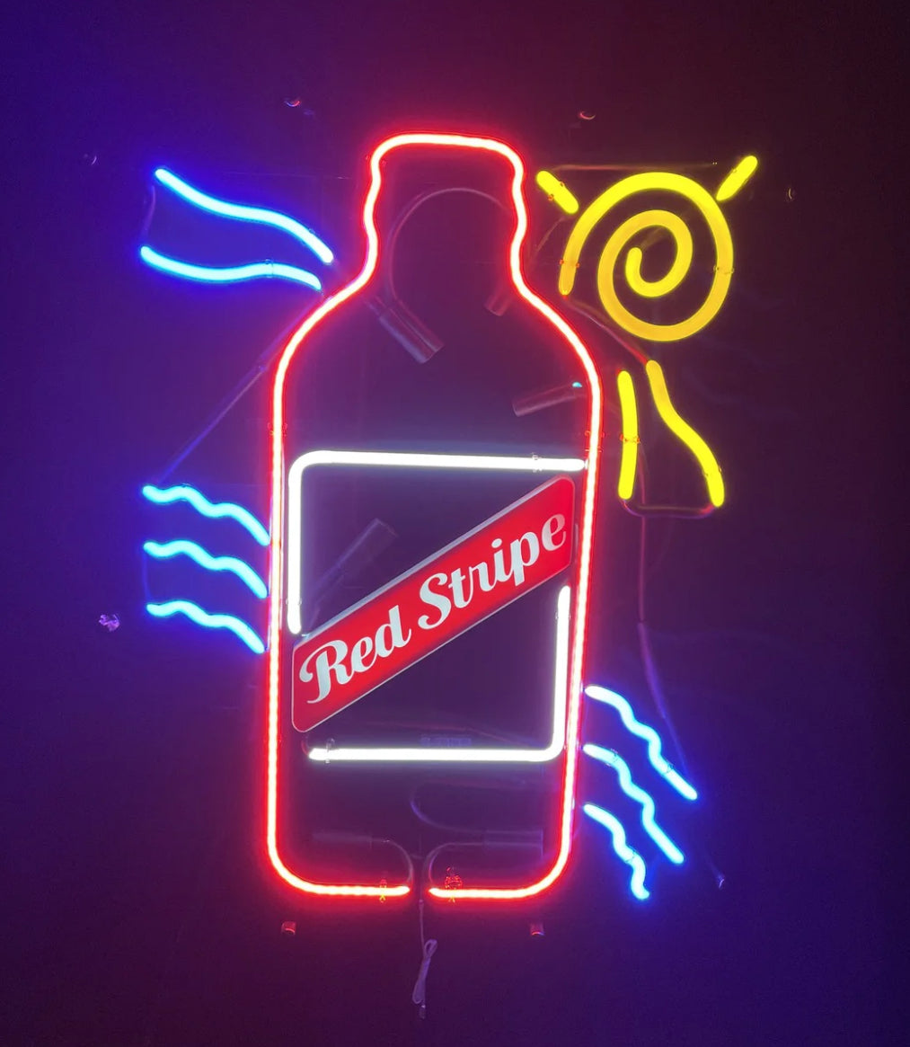 Lower Right Emphasis unit for Red Strip Replacement Tube - Neon Sign Part