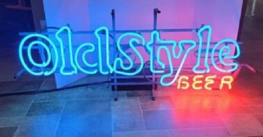Beer Single Stroke Word unit for Old Style Replacement Tube - Neon Sign Part Used