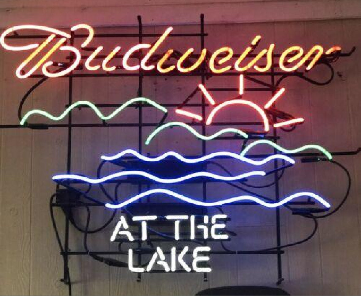 Waves / Horizon Unit for Budweiser At The Lake Replacement Tube - Neon Sign Part