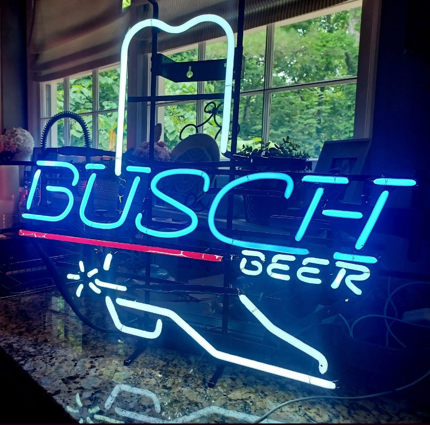 Boot Border Unit for Busch Beer Replacement Tube - Neon Sign Part