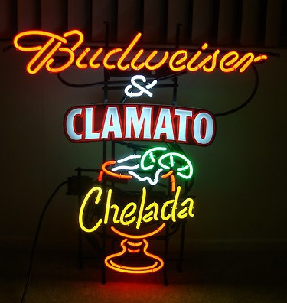 Chelada Single Stroke Word unit for Budweiser Chelada and Clamato Replacement Tube - Neon Sign Part