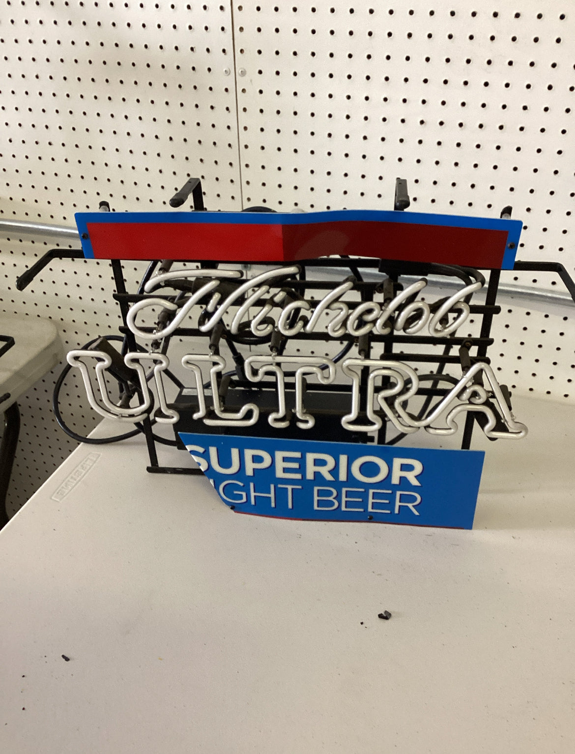 Michelob Script Word Unit for Michelob Ultra Superior Light Beer Replacement Tube - Neon Sign Part