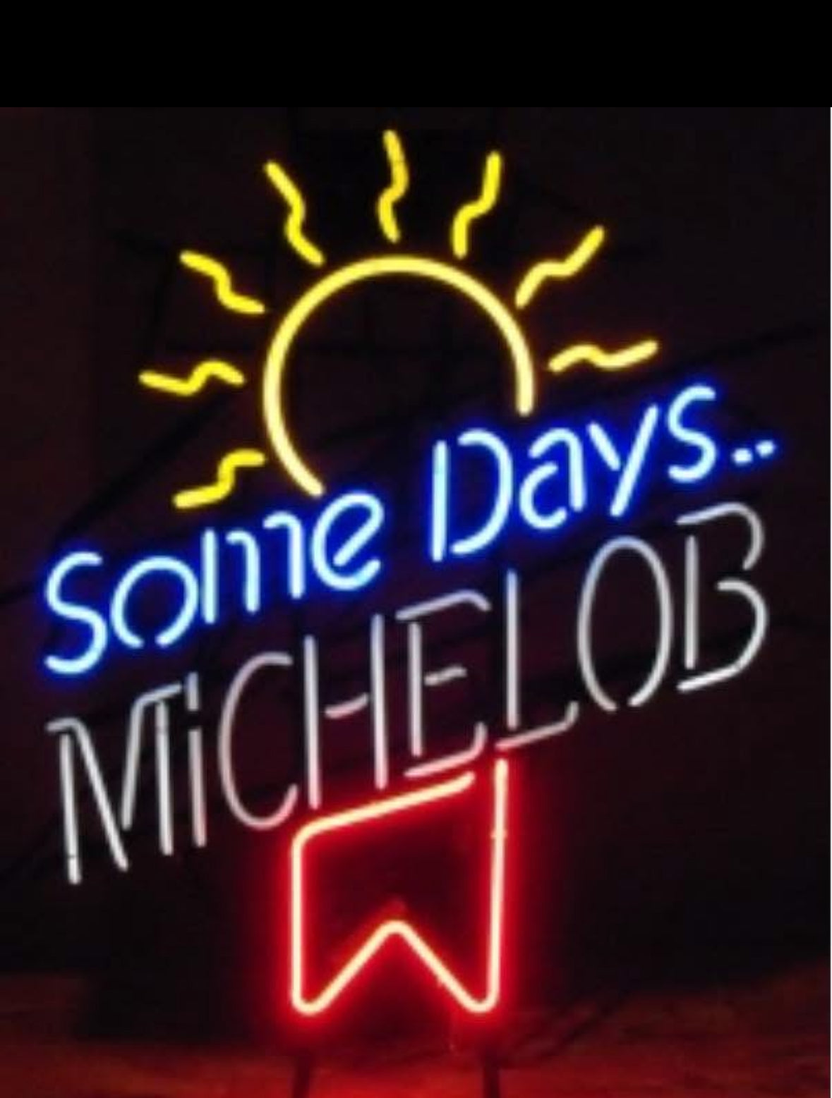 Days Single Stroke Word unit for Michelob Replacement Tube - Neon Sign Part