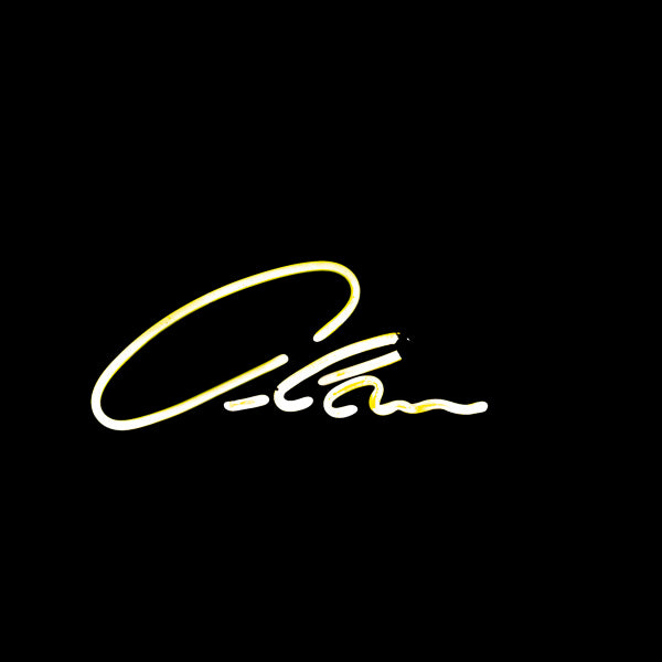 Alan Script Word Unit for Alan Jackson for Miller Lite Neon Sign Replacement Tube