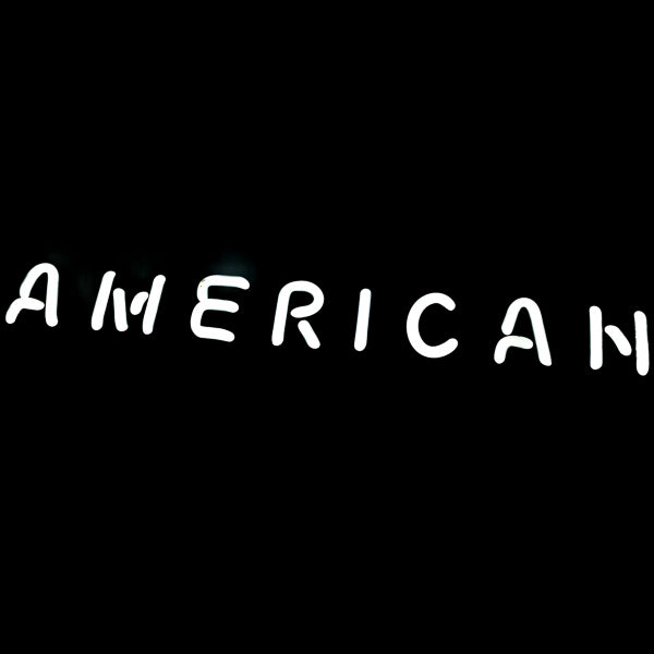 AMERICAN Single Stroke Word Unit for Budweiser American Pale Ale Neon Sign Replacement Tube