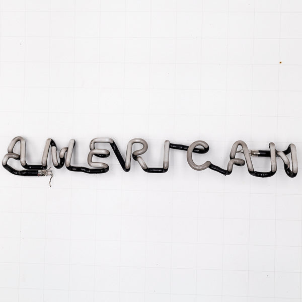 AMERICAN Single Stroke Word Unit for Budweiser American Pale Ale Neon Sign Replacement Tube