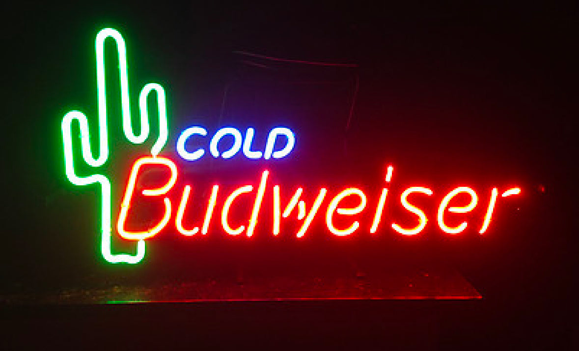 Cactus and COLD for Budwesier Neon Sign Replacement Tube