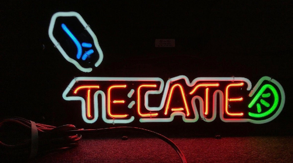 TECATE Single Stroke Word unit Replacement Tube - Neon Sign Part