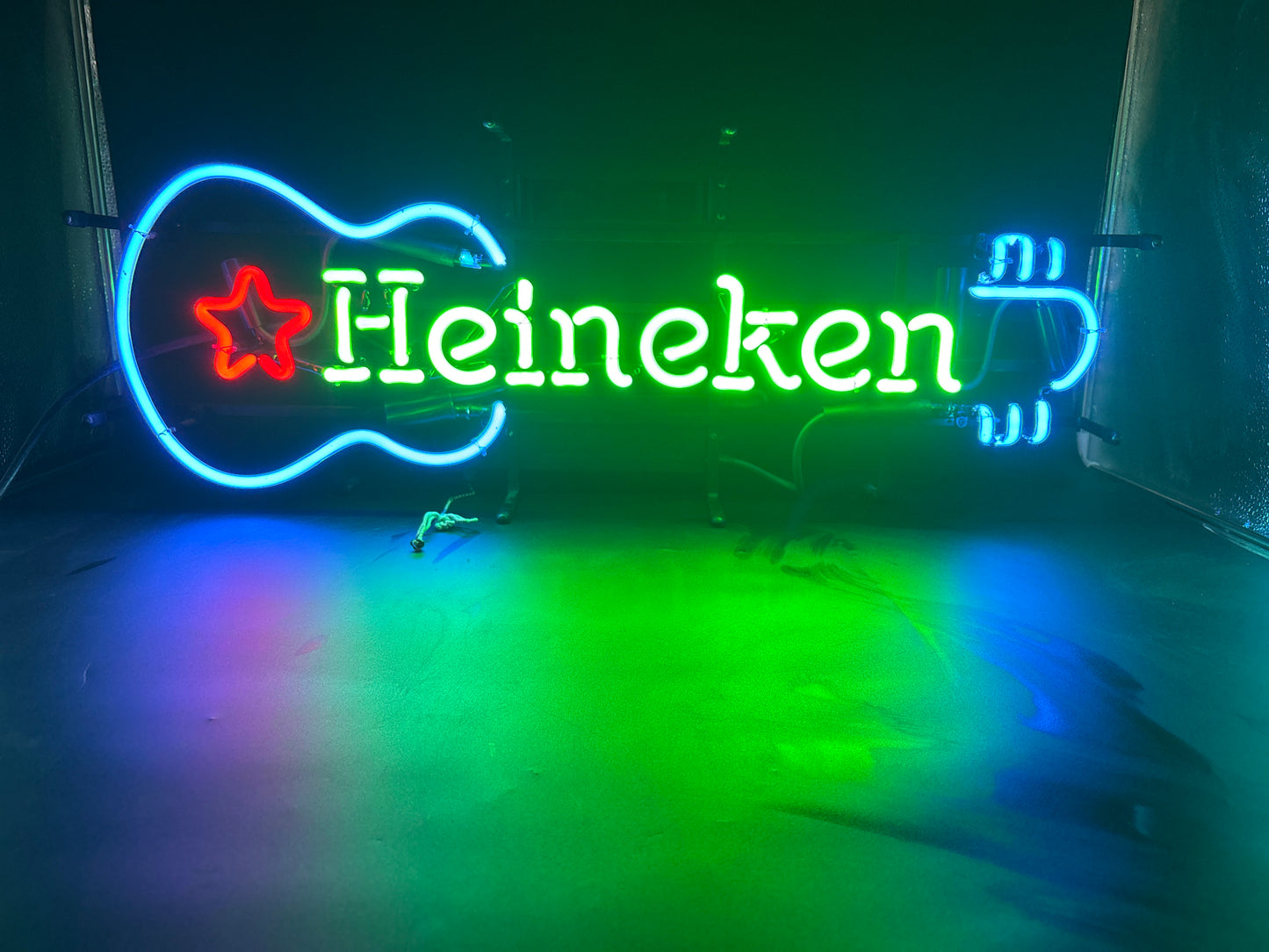 Guitar Border unit for Heineken Replacement Tube - Neon Sign Part