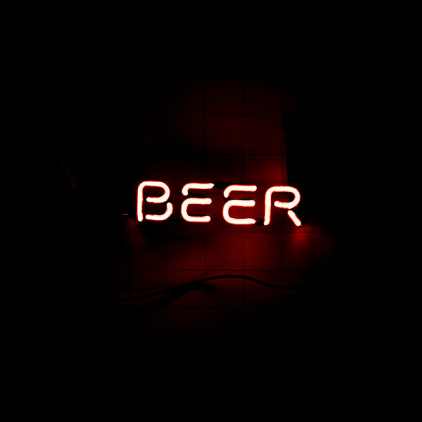 BEER Double Stroke Word Unit for Old Style Neon Sign Replacement Tube