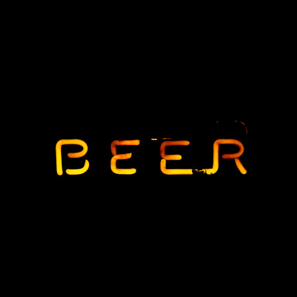 BEER Single Stroke Word Unit Neon Sign Replacement Tube