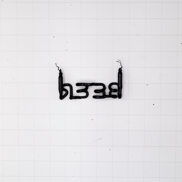 BEER Single Stroke Word Unit Neon Sign Replacement Tube