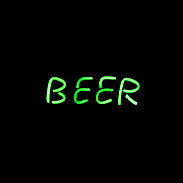 BEER Single Stroke Word Unit Neon Sign Replacement Tube