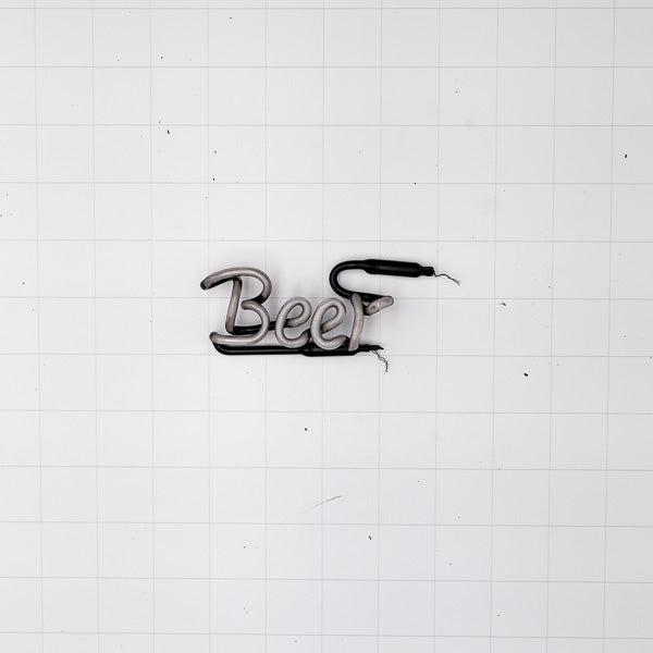 Beer Script Word Unit for Busch Neon Sign Replacement Tube