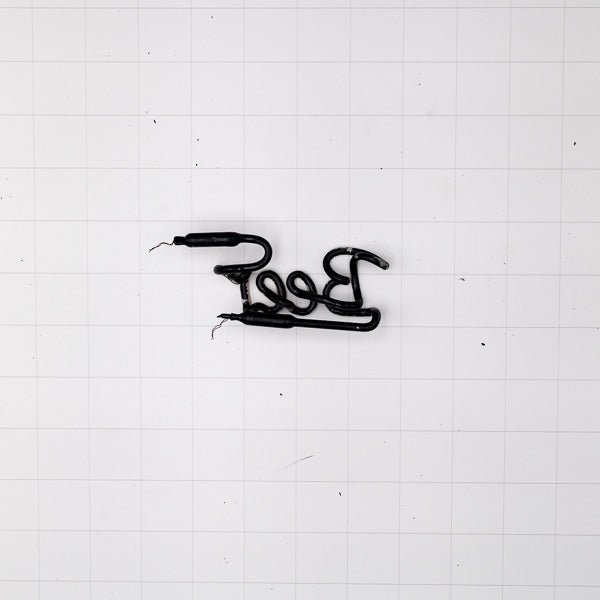 Beer Script Word Unit for Busch Neon Sign Replacement Tube