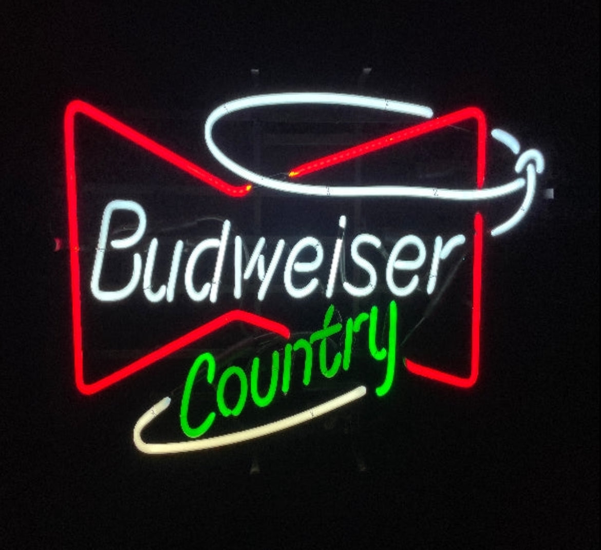 Country single stroke word unit for Budweiser Country Replacement Tube - Neon Sign Part