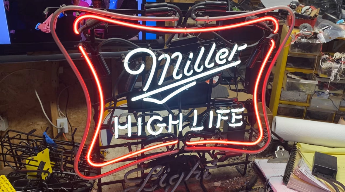 Lower Right border for sequencing High Life Light Replacement Tube - Neon Sign Part