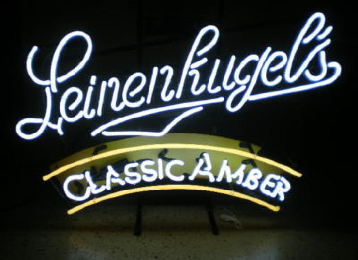 Lower Border Unit for Leinenkugels Classic Amber Replacement Tube - Neon Sign Part Used