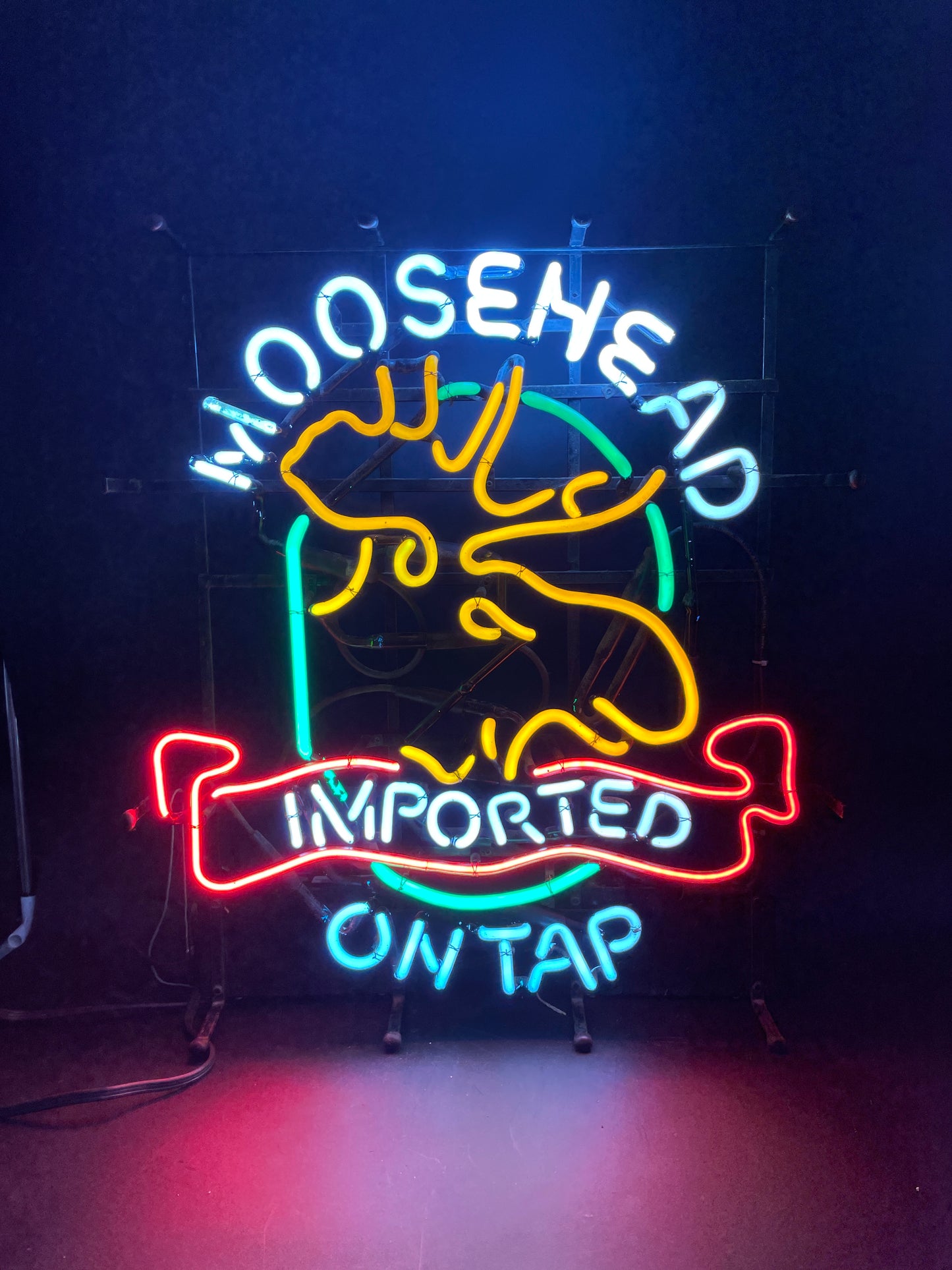 IMPORTED single stroke word unit for Moosehead Neon Sign Replacement Tube