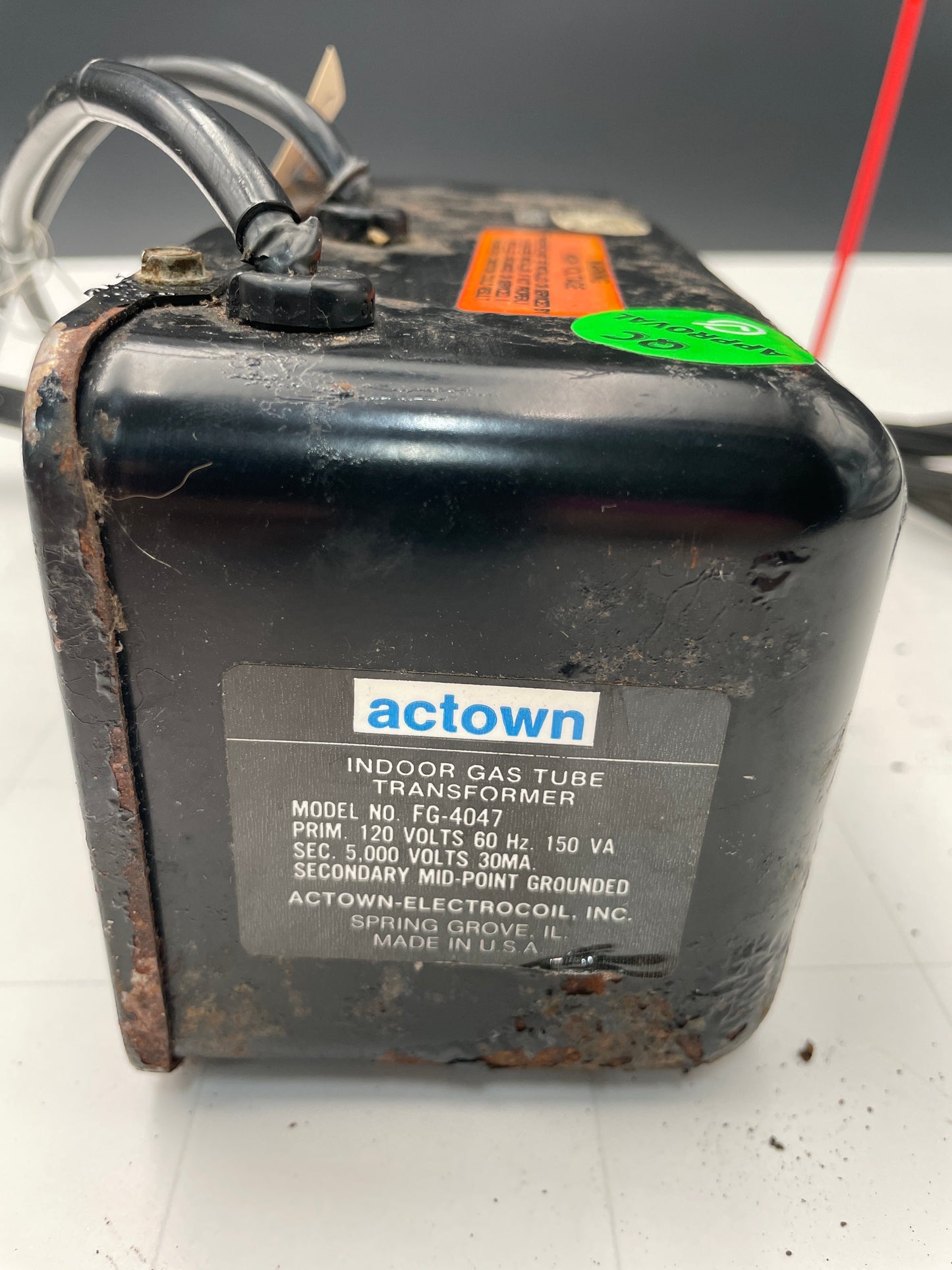 Actown Vintage Core & Coil Neon Sign Replacement Transformer – 5Kv