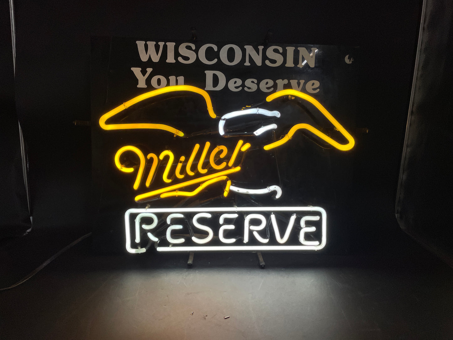 Eagle Head for You Deserve Miller Neon Sign Replacement Tube