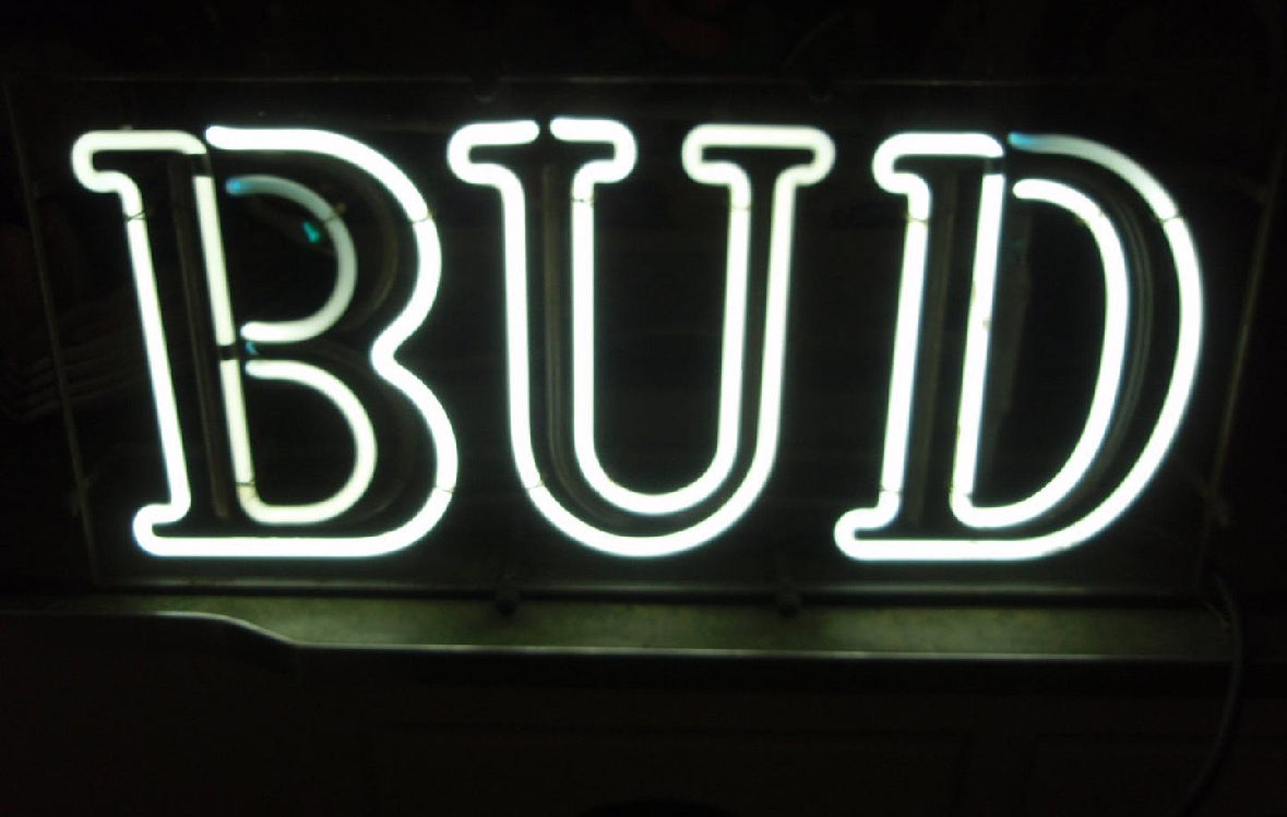 Double Stroke D for Vintage unit for BUD Flasher neon Tube - Neon Sign Part