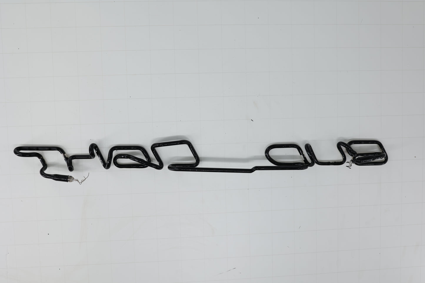 BUD LIGHT Single Stroke Word unit Replacement Tube - Neon Sign Part