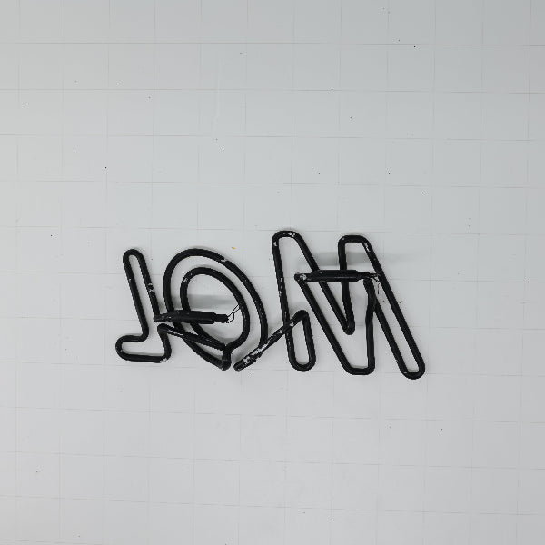 MOL Double Stroke Word unit for Molson Replacement Tube - Neon Sign Part