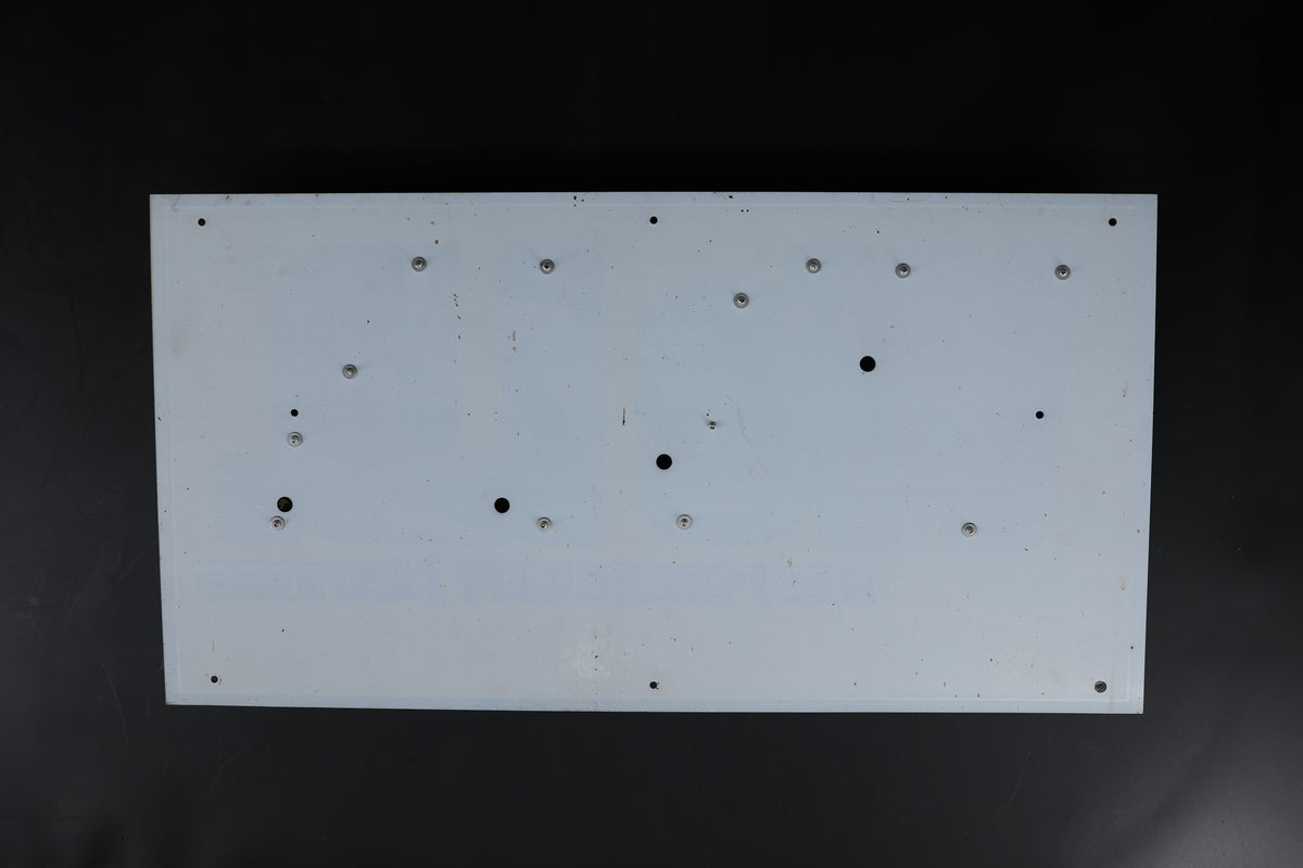 WE I.D. for Budweiser Neon Sign Plastic Replacement Panel