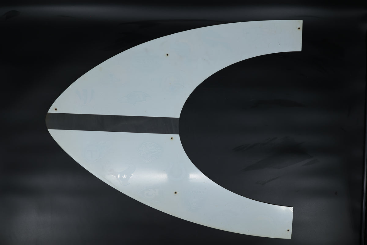 Right Side for Bud Light Neon Sign Plastic Replacement Panel