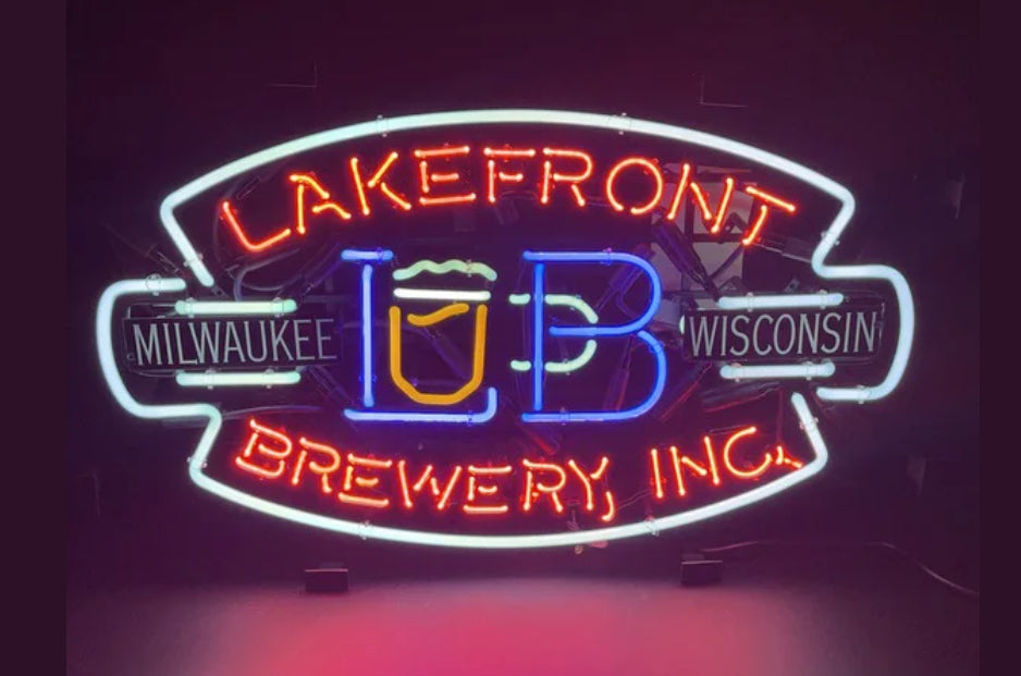 B Single Stroke Word unit for Lakefront Brewery Replacement Tube - Neon Sign Part