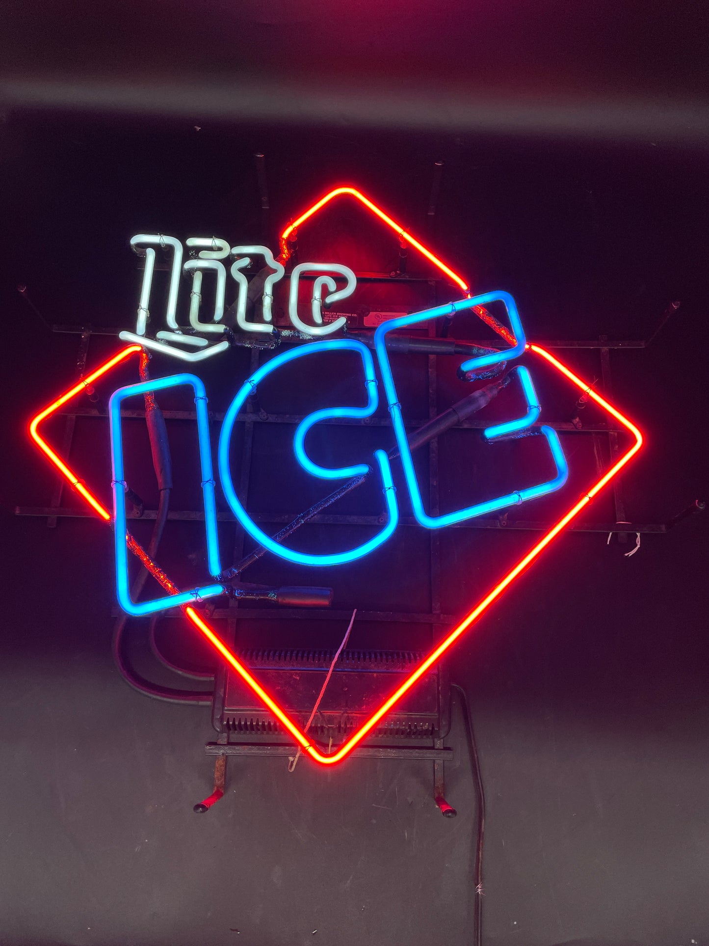 ICE Double Stroke Word Unit for Lite Ice Replacement Tube - Neon Sign Part