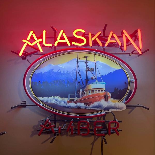 KAN Single Stroke Word Unit for Alaskan Amber Neon Sign Replacement Tube