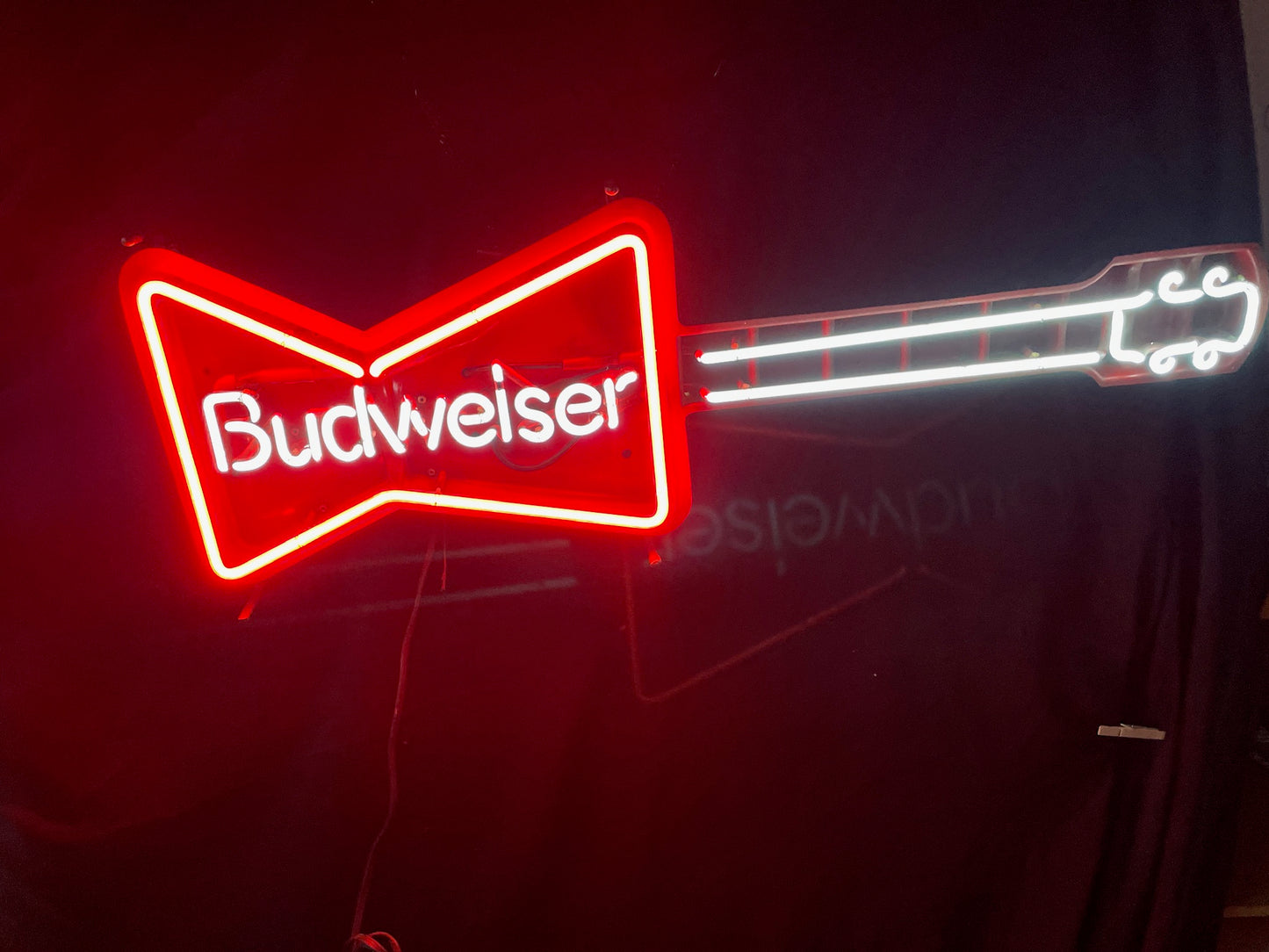 Budweiser Bow for Guitar Neon Sign Replacement Tube